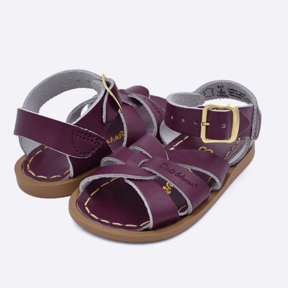 Salt Water Original - Toddler, color: claret, size: 7 toddler